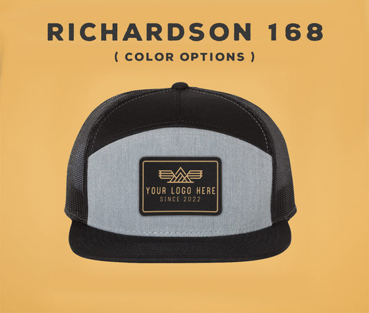 Custom Logo - Faux Leather Patch -  Richardson 168
