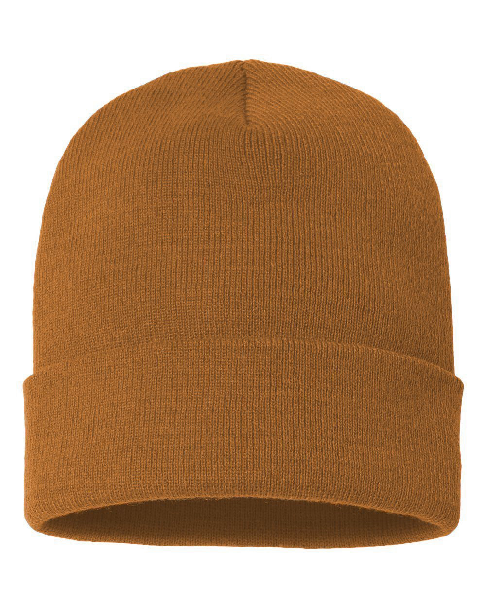 Custom Faux Leather Patch - Beanie