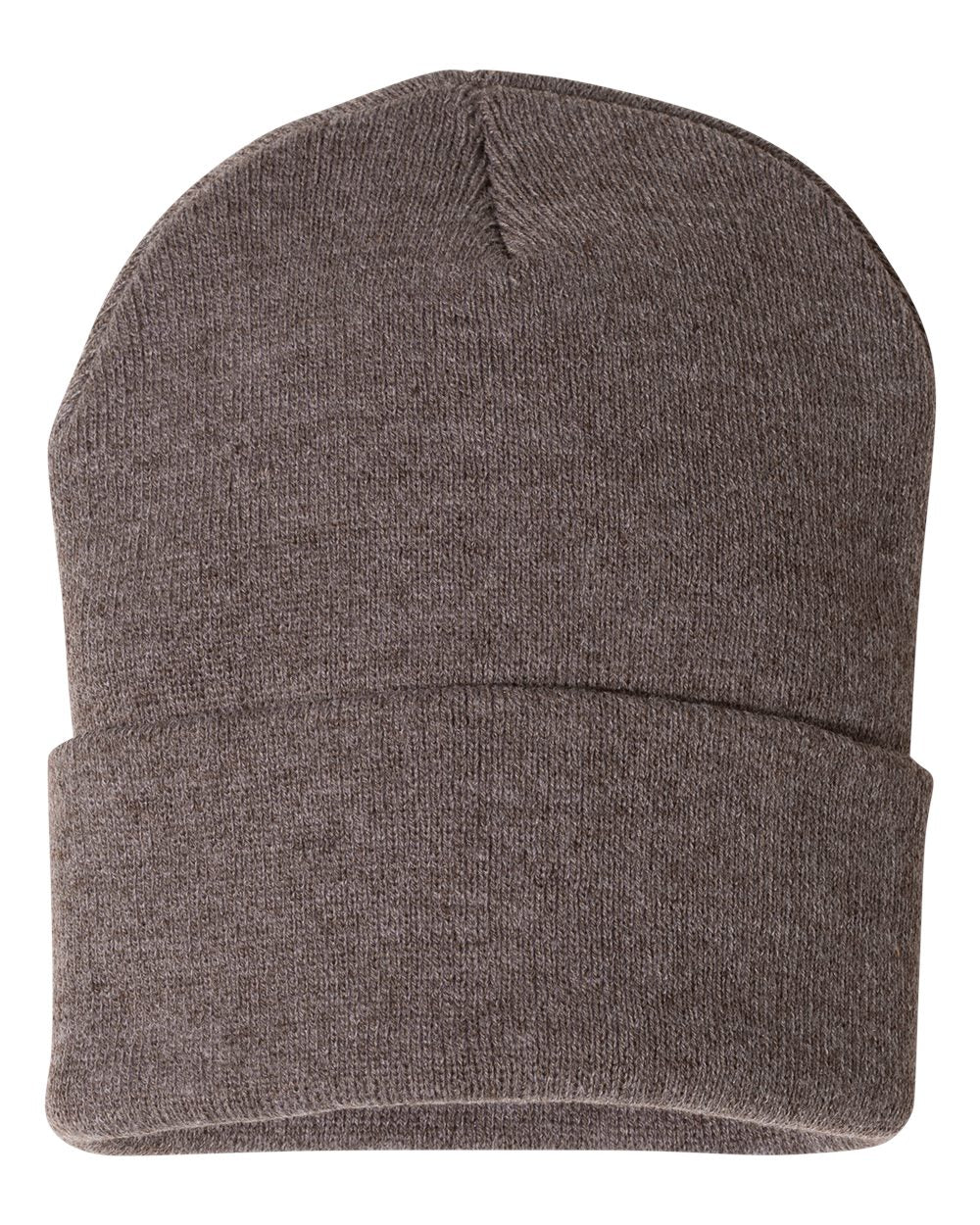 Custom Faux Leather Patch - Beanie