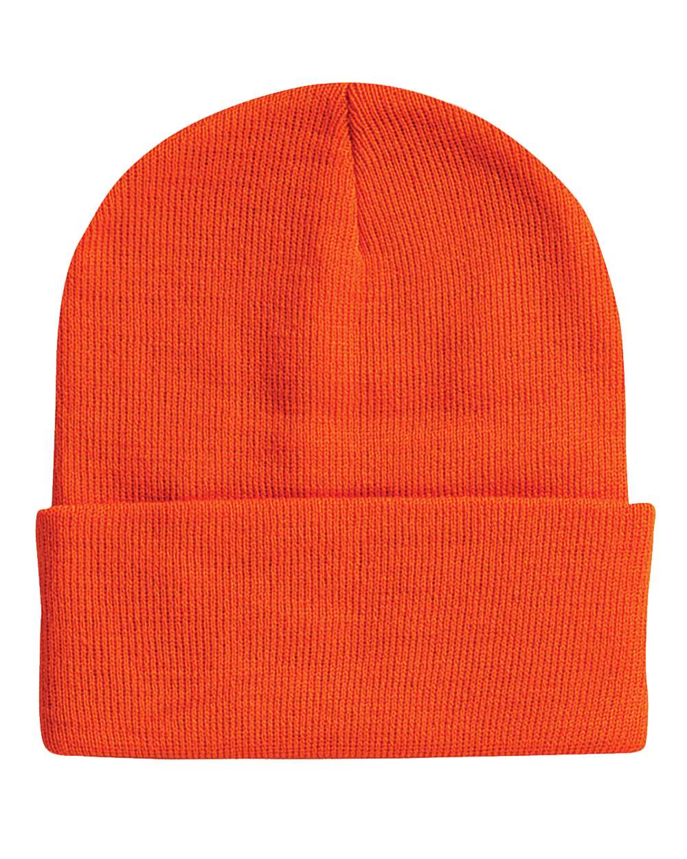 Custom Faux Leather Patch - Beanie
